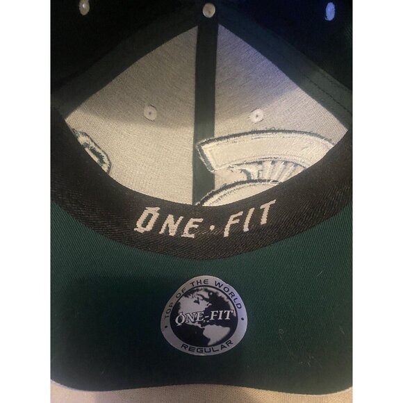 Michigan State Spartans Hat One Fit Green Black Top Of The World Basebal… - Picture 5 of 12